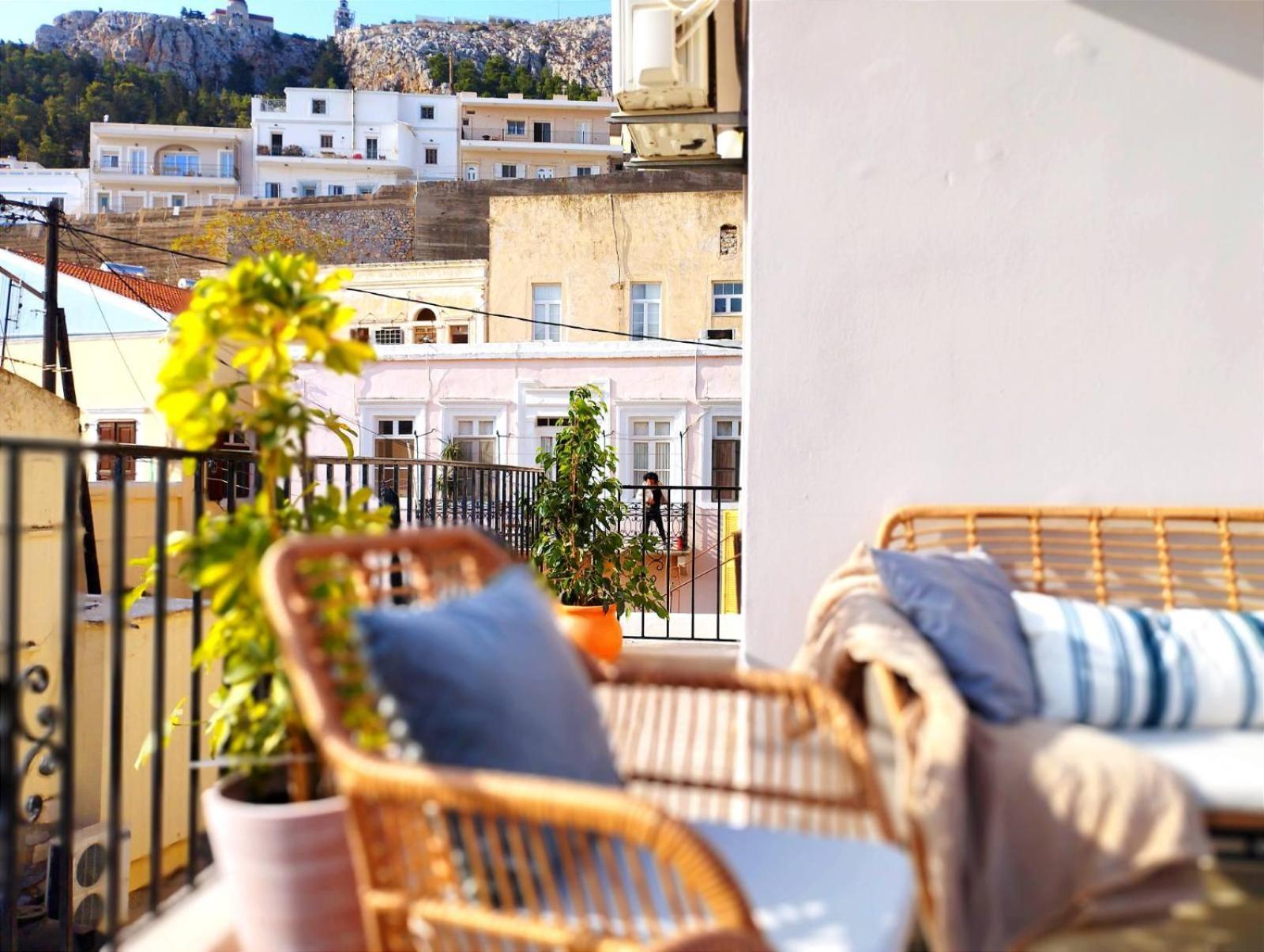 Ammoudara'S Apartments Rooftop Kalymnos Town ภายนอก รูปภาพ